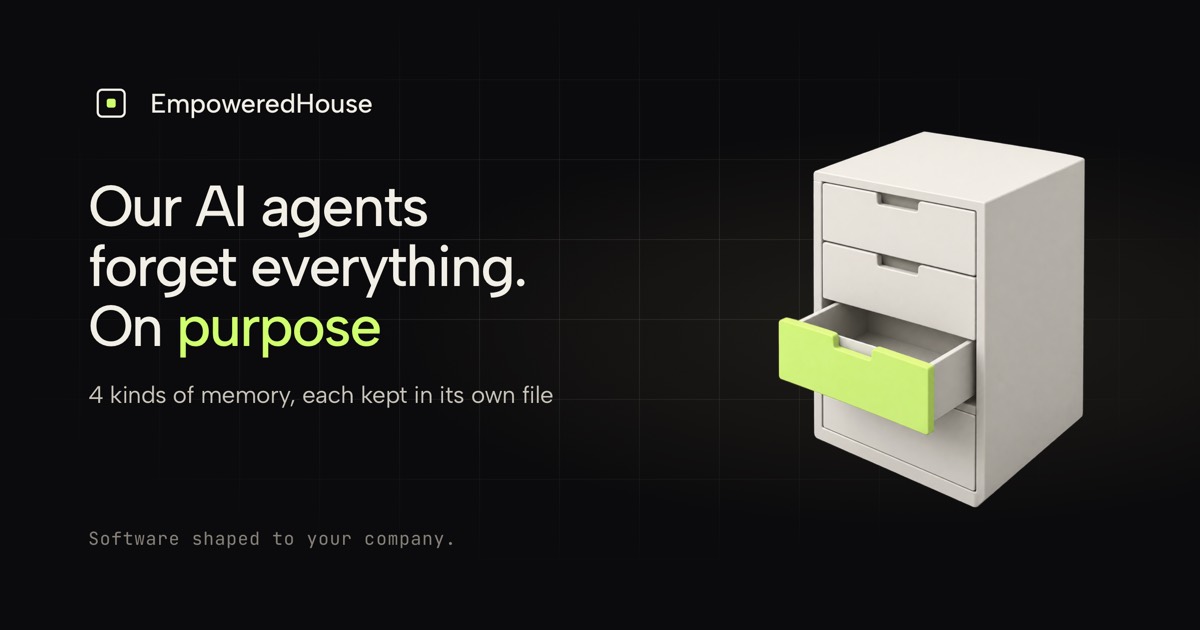 AI agent memory architecture: what to keep, and where