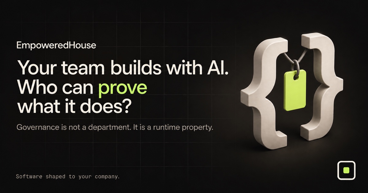 Who is accountable for AI-generated code in your company