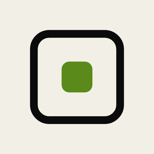 Empowered House mark, cream background, 512 px