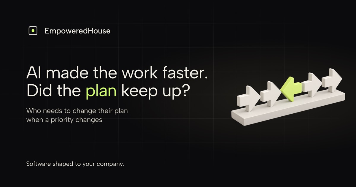 When AI speeds up the work, how do you keep teams aligned?