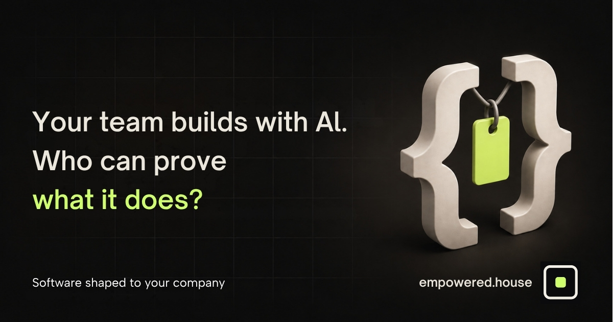 Who is accountable for AI-generated code in your company