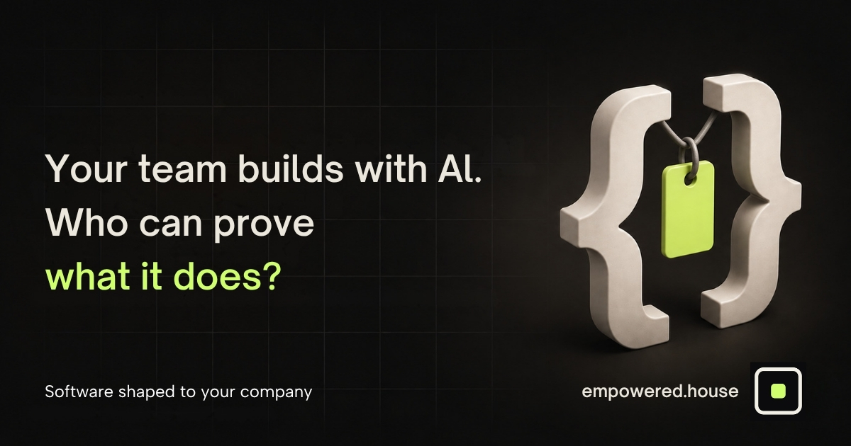 Who is accountable for AI-generated code in your company